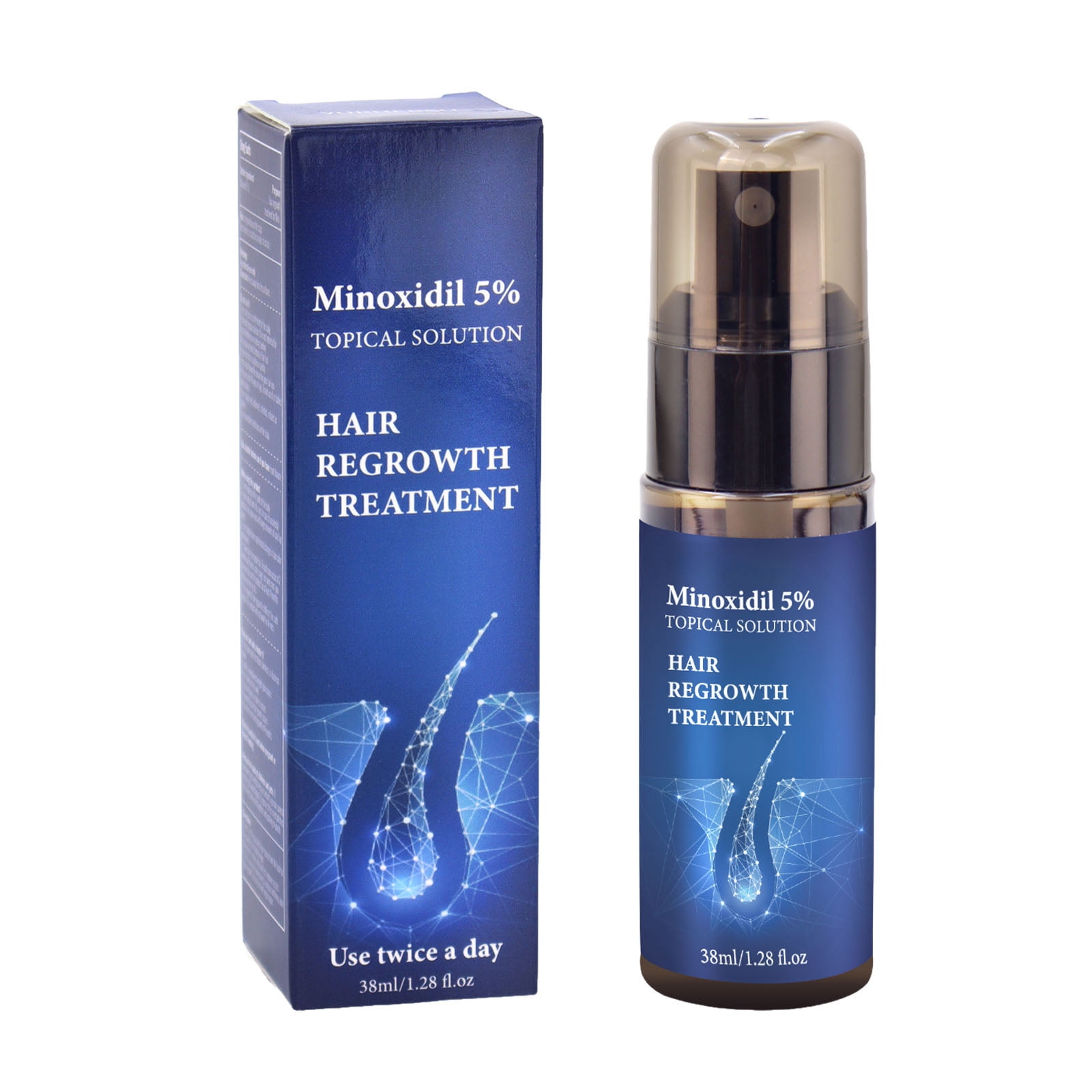 Sérum Mino-xidil Bailleul 5% | Traitement Anti-Chute & Croissance Capillaire | Minoxidil
