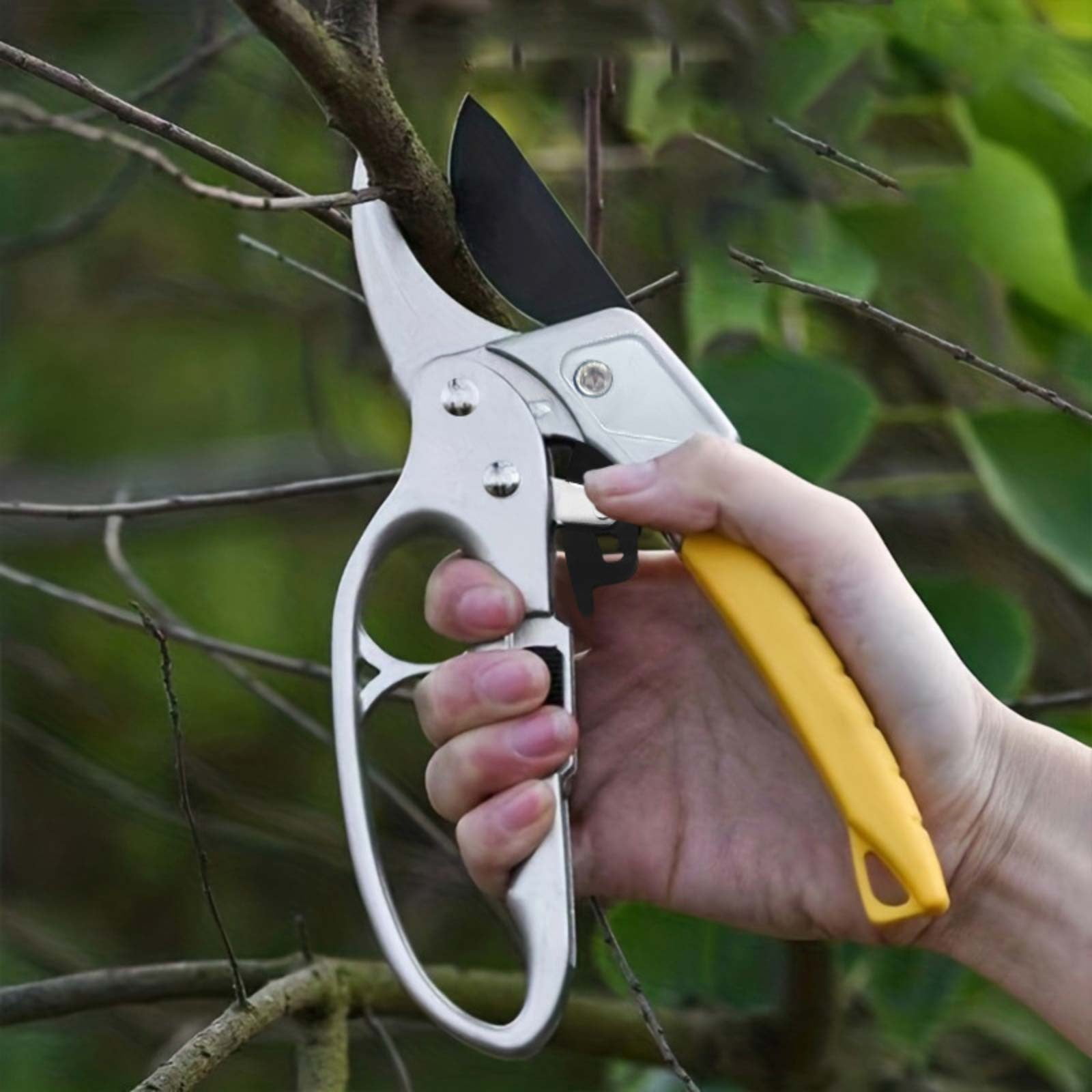 Fabiurt Combo Kits Pruning Shears Garden Pruner High Alloy Steel Hand