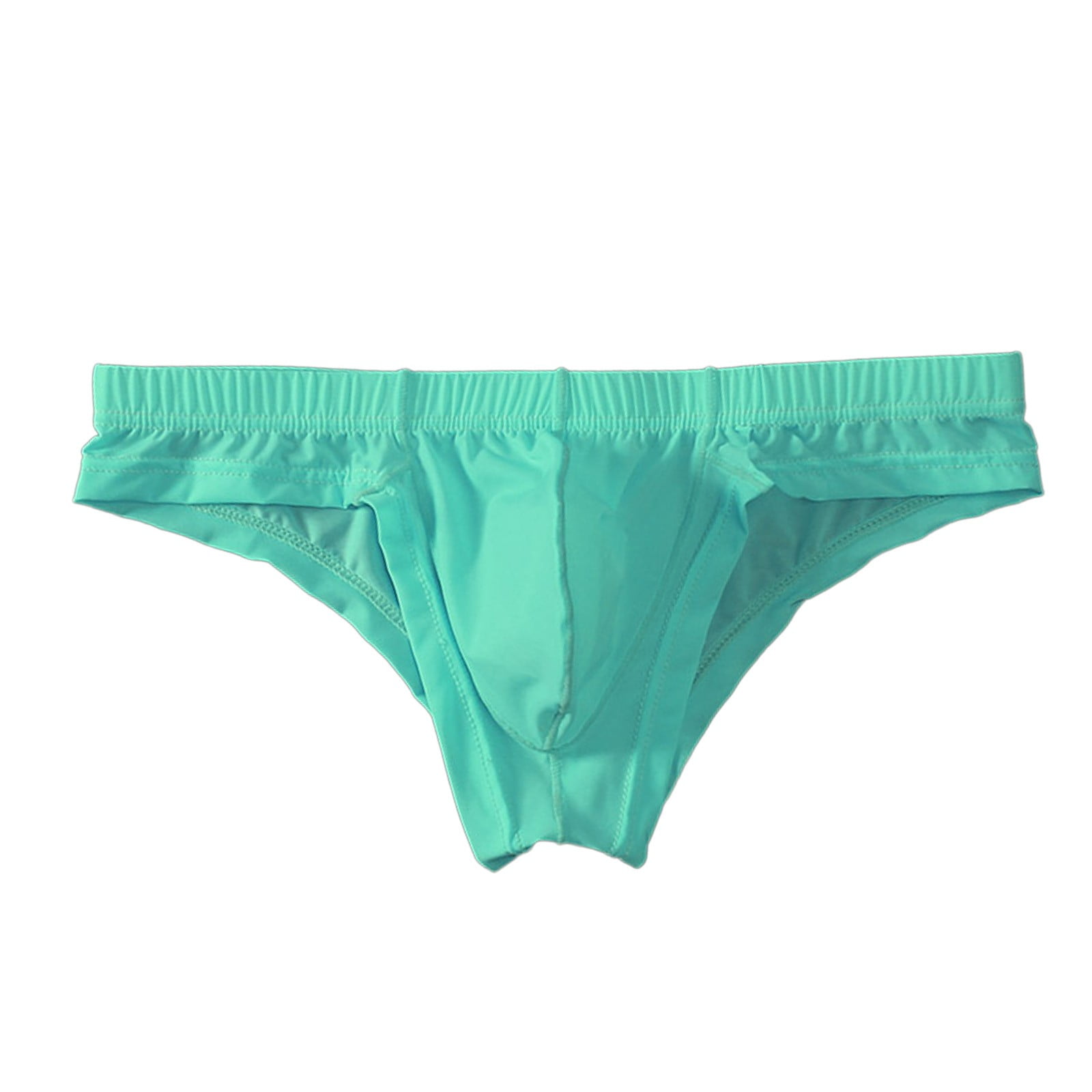 Fabiurt Underwear for Men,Mens Ice Silk Transparent Underwear Bagless