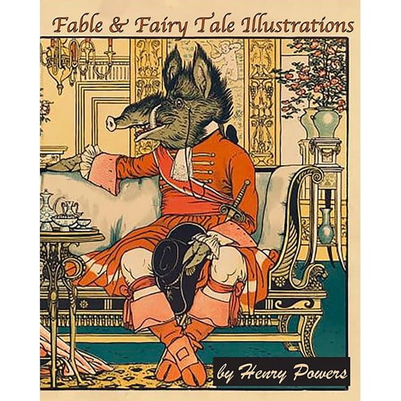 Fable & Fairy Tale Illustrations: Full Color 19th & 20th Artist Illustrations., (Paperback)