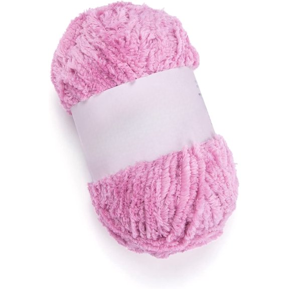 Fable Fur Yarn (100gr), Soft Fluffy Faux Fur Yarn for Crochet Knit Clothes, Super Bulky