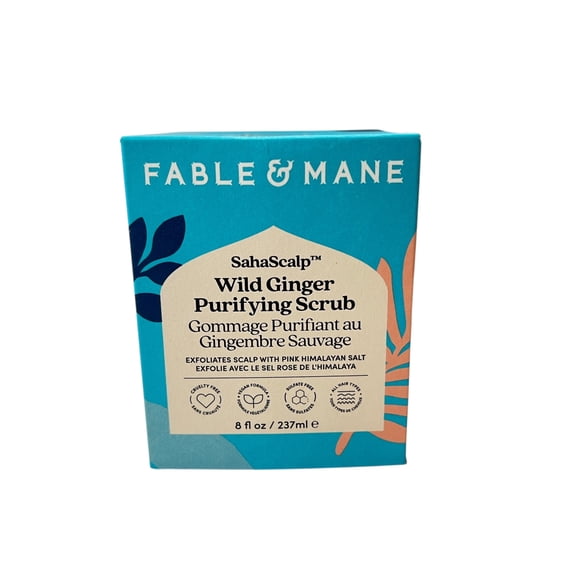 Fable & Mane SahaScalp Wild Ginger Purifying Scrub 8 fl oz