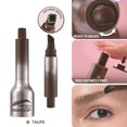 Fablefemme Instant Brow Brush, Waterproof Wild Eyebrow Brush
