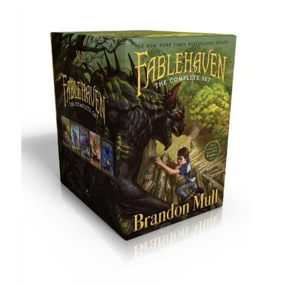 Pre-Owned Fablehaven Complete Set (Boxed Set): Fablehaven; Rise of the Evening Star; Grip of the Shadow Plague; Secrets of the Dragon Sanctuary; Keys to the Demon Prison Paperback
