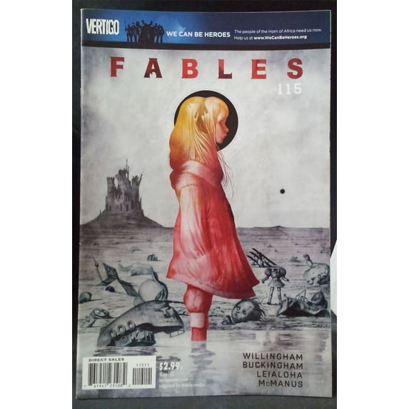 Pre-Owned Fables #115 2012 Vertigo Comics Comic Book