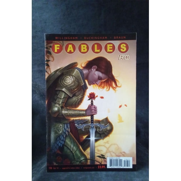 Pre-Owned Fables #136 2014 Vertigo Comics Comic Book