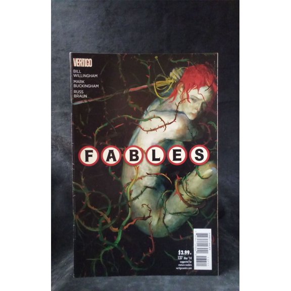 Pre-Owned Fables #137 2014 Vertigo Comics Comic Book