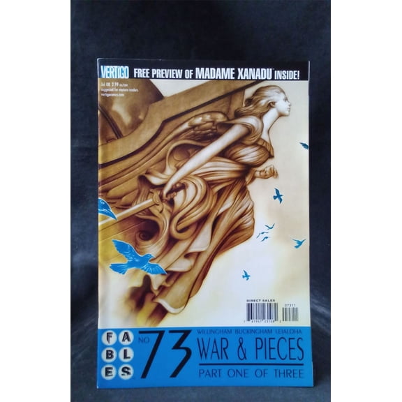 Pre-Owned Fables #73 2008 Vertigo Comics Comic Book