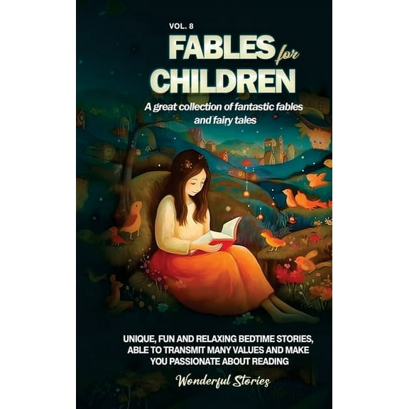 Fables for Children A great collection of fantastic fables and fairy tales. (Vol.8): Unique, fun and relaxing bedtime st, (Hardcover)