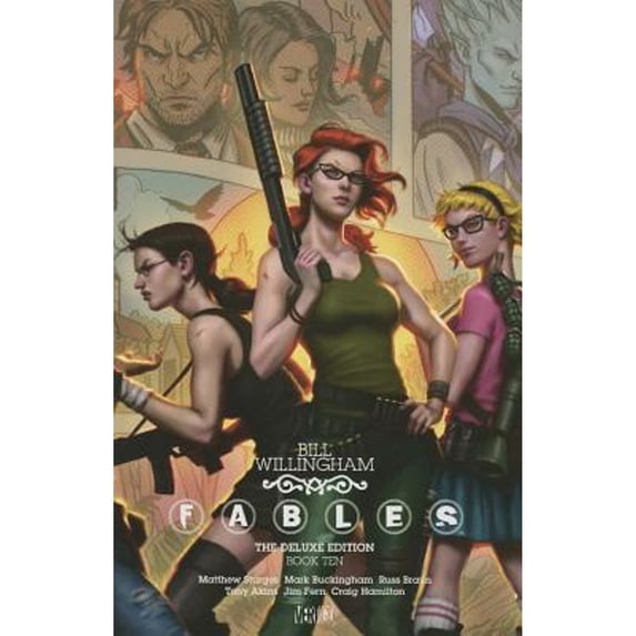 Pre-Owned Fables The Deluxe Edition Book Ten (Hardcover 9781401255213) by Bill Willingham