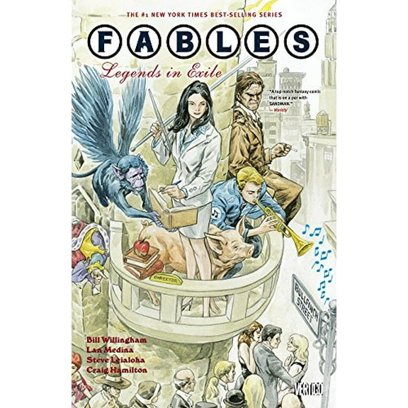 Pre-Owned Fables Vol. 1: Legends in Exile (Paperback) 140123755X 9781401237554