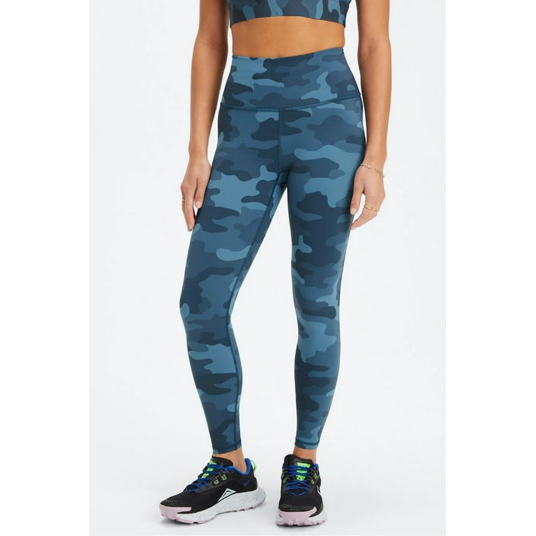 Fabletics Define PowerHold® High-Waisted 7/8 Legging Size Small: S/Blue