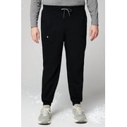 Fabletics Mens All-Shift Scrub Jogger - 4-Way Stretch, Breathable, Lightweight, Mid-Rise, Semi-Slim Fit Extended Sizes Available