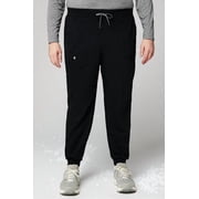 Fabletics Mens All-Shift Scrub Jogger - 4-Way Stretch, Breathable, Lightweight, Mid-Rise, Semi-Slim Fit Extended Sizes Available