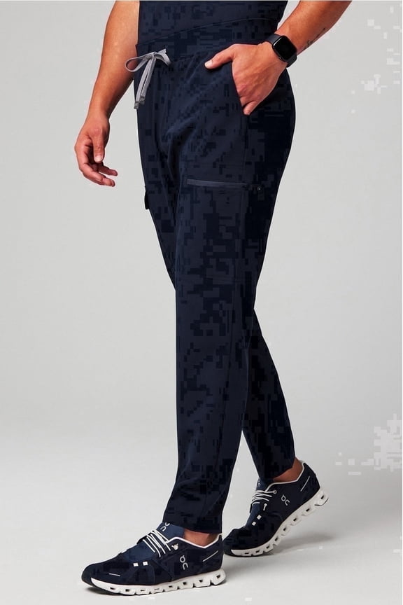 Men's Equip Cargo Scrub Pant - Durable Performance Fabric, Functional Cargo Design, Multi-Pocket, Comfort Fit (Extended Sizes Available)