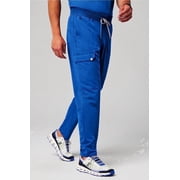 Fabletics Mens Equip Cargo Scrub Pant - Durable Performance Fabric, Functional Cargo Design, Multi-Pocket, Comfort Fit Extended Sizes Available