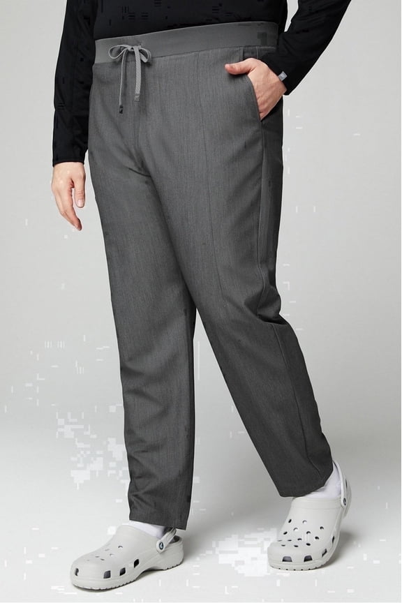 Men's Intake Scrub Pant - 4-Way Stretch, Breathable, Lightweight, Pocket-Packed, Elastic Waist (Extended Sizes Available)