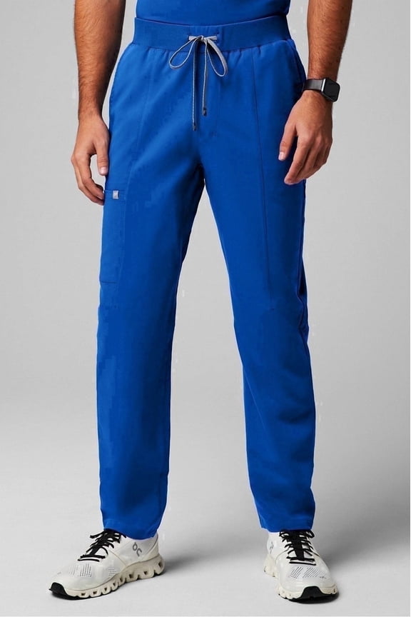 Men's Intake Scrub Pant - 4-Way Stretch, Breathable, Lightweight, Pocket-Packed, Elastic Waist (Extended Sizes Available)