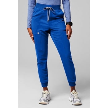 Fabletics Women's High-Rise Active Scrub Jogger - MotionTech, 4-Way Stretch, Wrinkle-Resist, Pocket-Packed, Semi-Slim Fit (Extended Sizes Available)