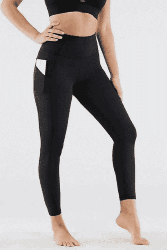 Women's Oasis Pureluxe Legging With Pockets, Black, XL