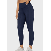 Fabletics Womens Oasis Pureluxe Legging With Pockets, Navy, Small