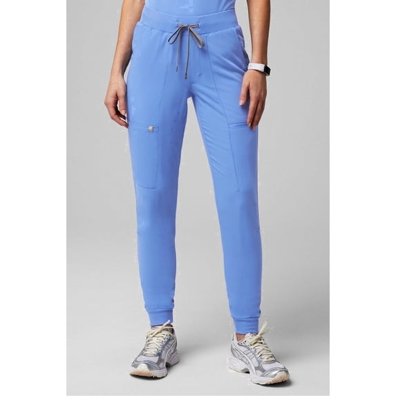 Fabletics Women's On-Call Scrub Jogger - MotionTech, 4-Way Stretch, Wrinkle-Resist, Pocket-Packed, Mid-Rise, Semi-Slim Fit (Extended Sizes Available)