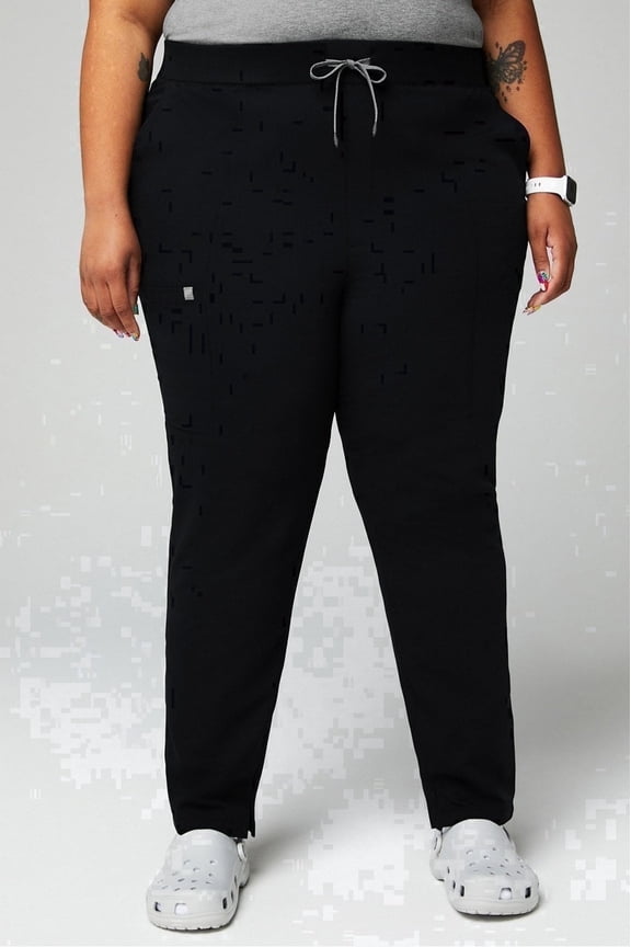 Women's Performance Scrub Pant - MotionTech, 4-Way Stretch, Pocket-Packed, Lightweight, Breathable, Semi-Slim Fit (Extended Sizes Available)