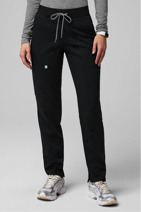 Women's Performance Scrub Pant - MotionTech, 4-Way Stretch, Pocket-Packed, Lightweight, Breathable, Semi-Slim Fit (Extended Sizes Available)