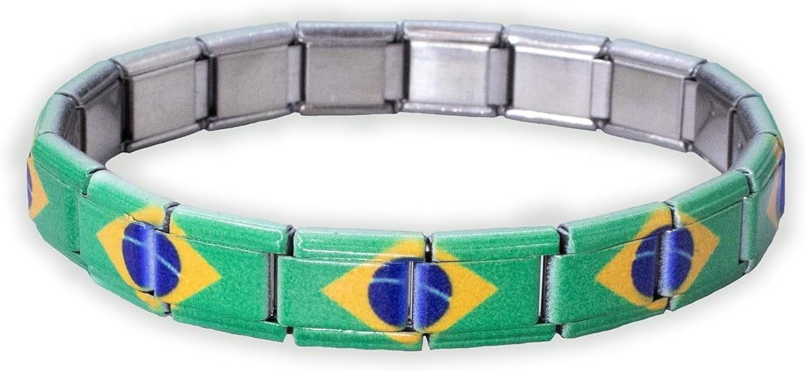 Fablinks Italian Charm Bracelet, 9mm 304 Stainless Steel Charms