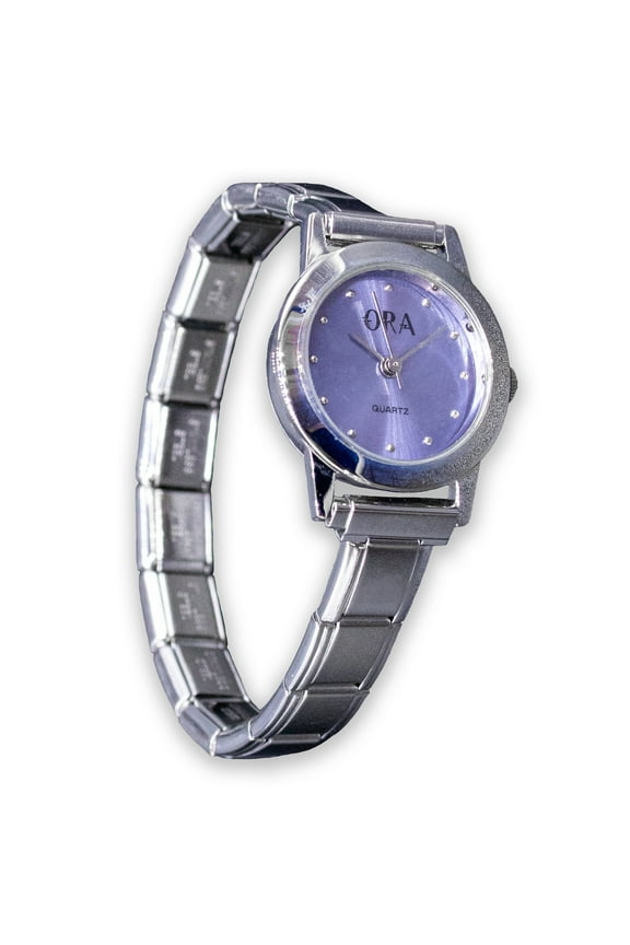 Italian Charm Bracelet Watch, 316 Stainless Steel Dlinq Charms Watches for Women