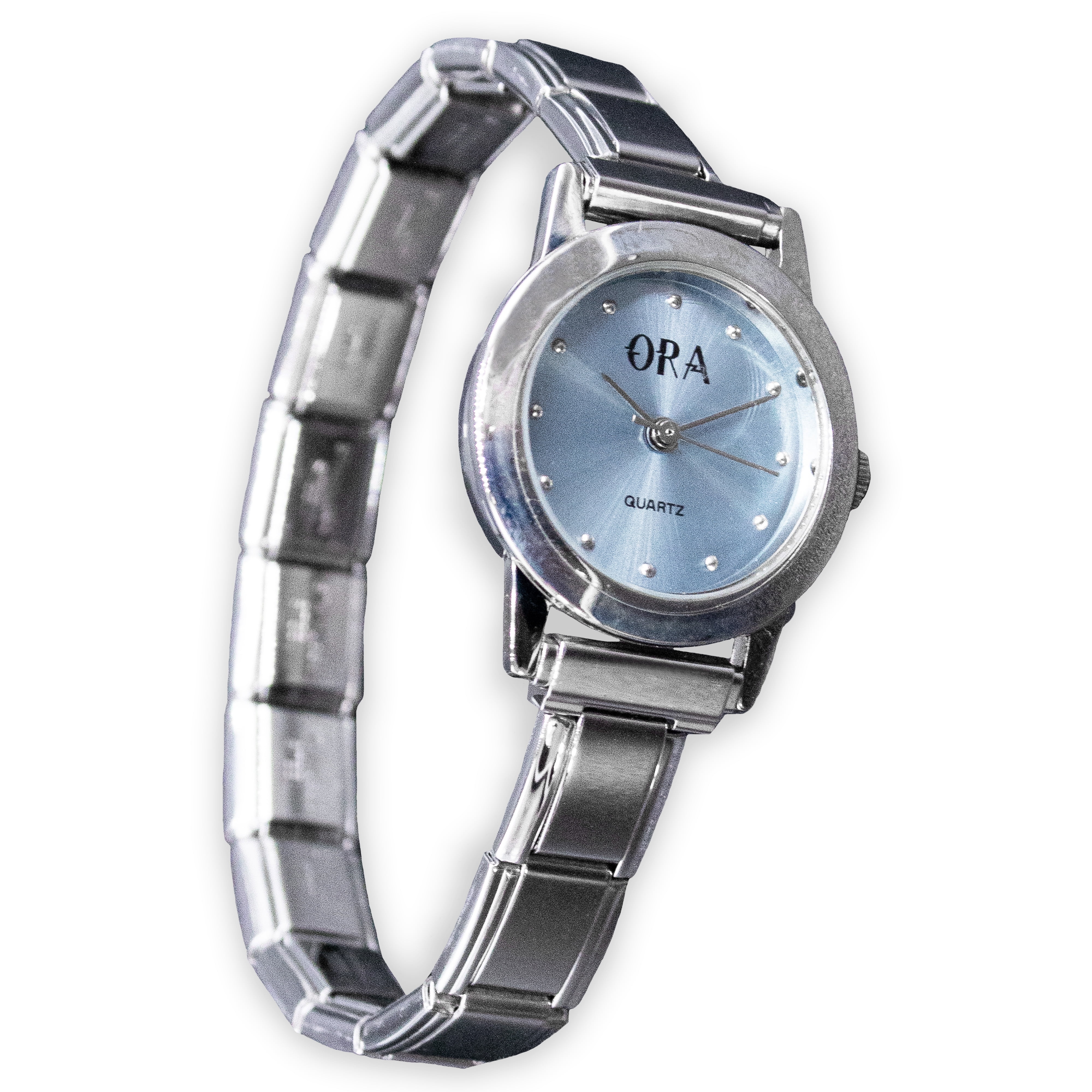 Fablinks Italian Charm Bracelet Watch 316 Stainless Steel Dlinq Charms Watches for Women Walmart
