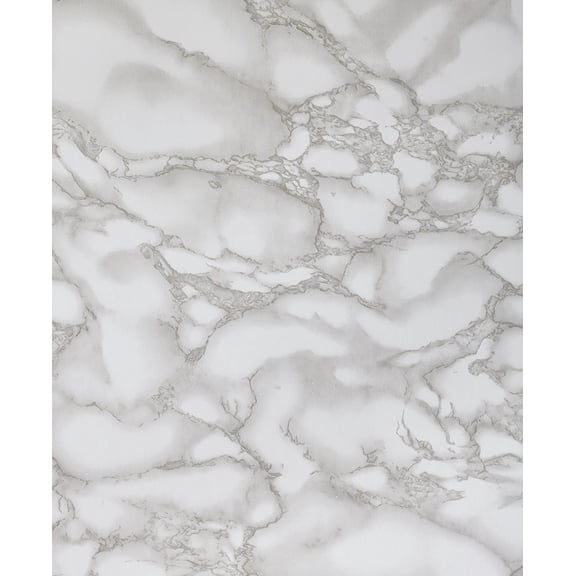 Fablon Carrara White Adhesive Film