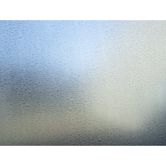 Fablon Waterdrop Blue Window Film