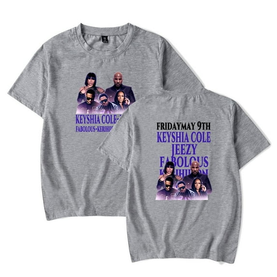 Fabolous 2025 Tour Merch Short Sleeve T-Shirt - Unisex Vintage Hip Hop Graphic Tee, Cotton, Sizes XXS-4XL for Fans