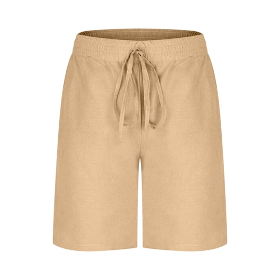 Fabrcox Men's Short Lightweight Elastic Waist Shorts for Men Casual Drawstring Loose Fit Summer Beach Shorts Men with Pockets