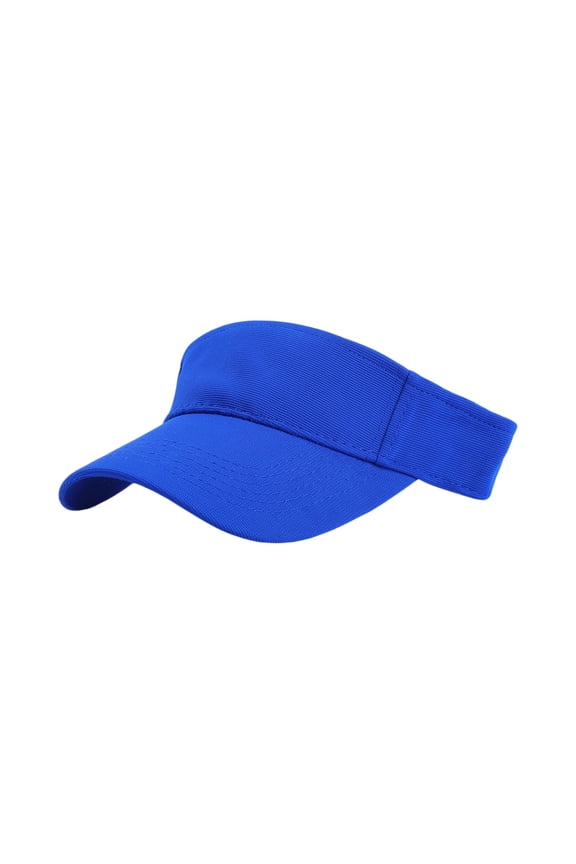 Unisex Sports Sun Visor Hats Adjustable Empty Top Baseball Hat Spring Summer Outdoor Tennis Hats for Men Women Blue 21.26-23.62"