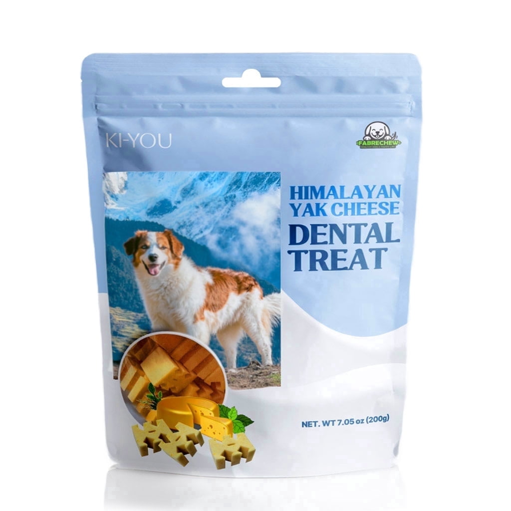 Fabrechew KI-You Soft & Prebiotic Himalayan Yak Cheese Dog Dental Treats