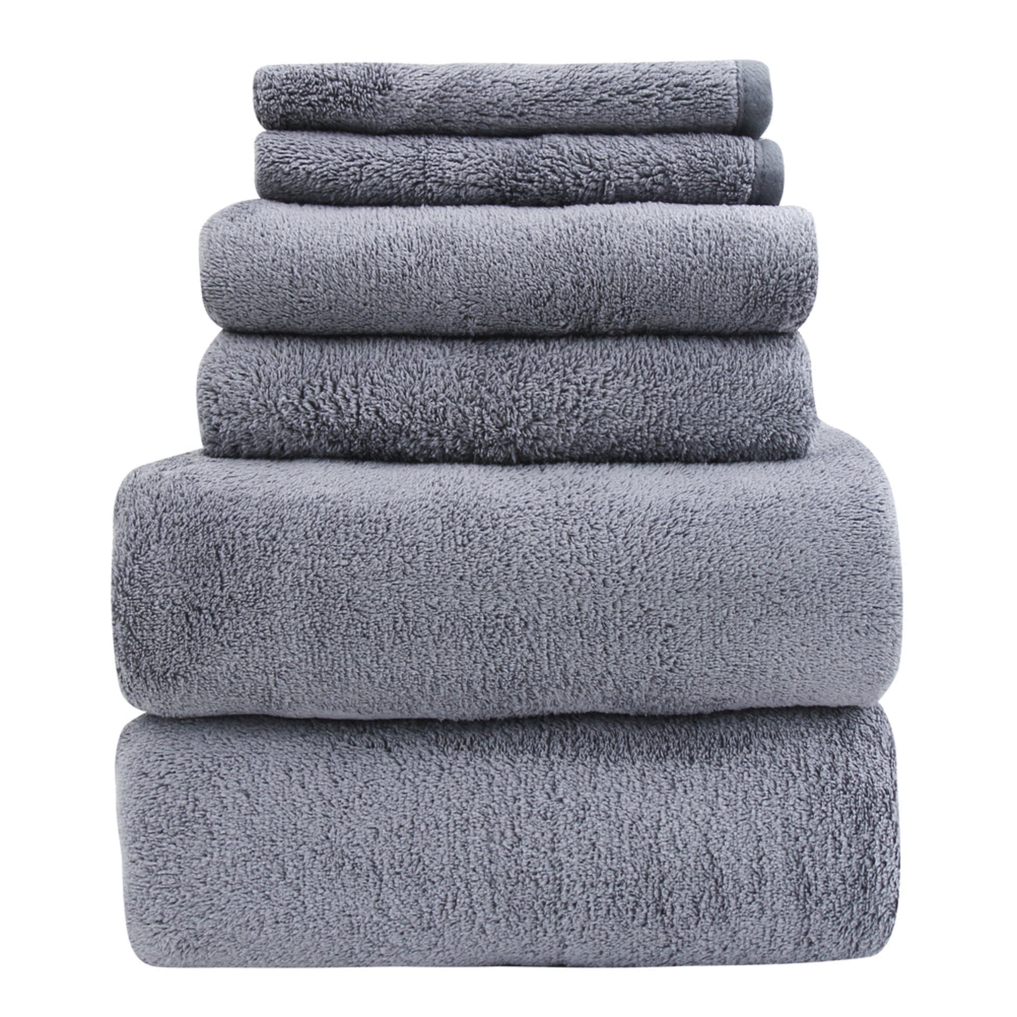 Fabreware FBT-001-FS-7 Flint Stone Coral Fleece-Bath Towel -6pc