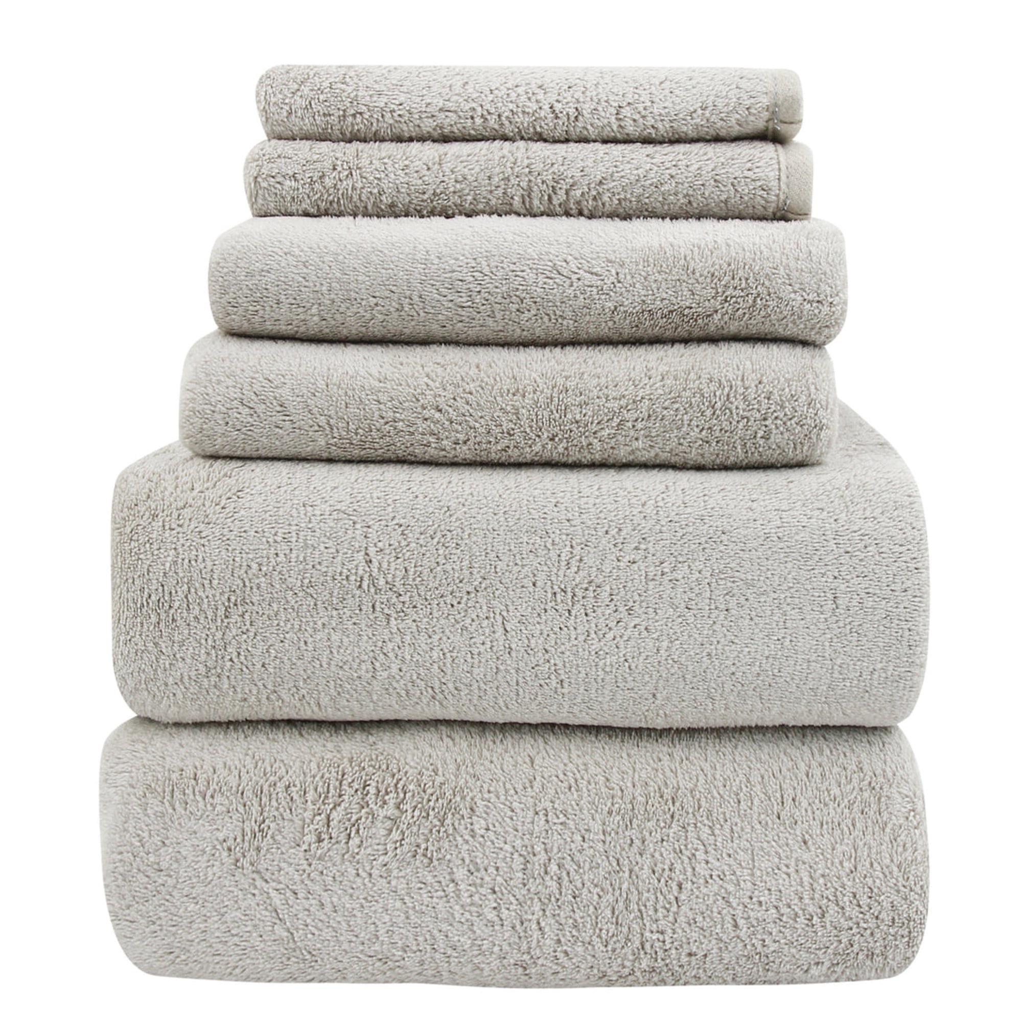 Fabreware FBT-001-MC-7 Micro Chip Coral Fleece-Bath Towel -6pc
