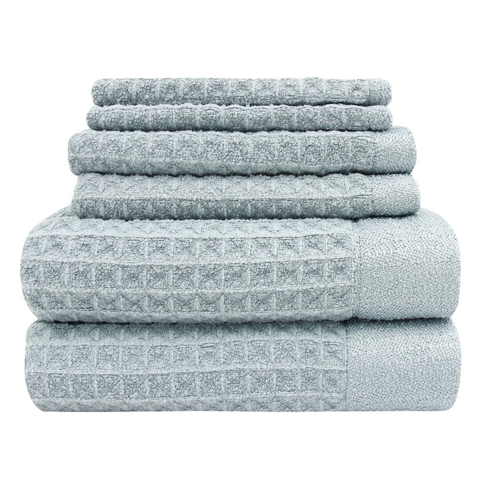 Fabreware FBT-007-SL-5 Slate Microfiber Bath Towel -6pc
