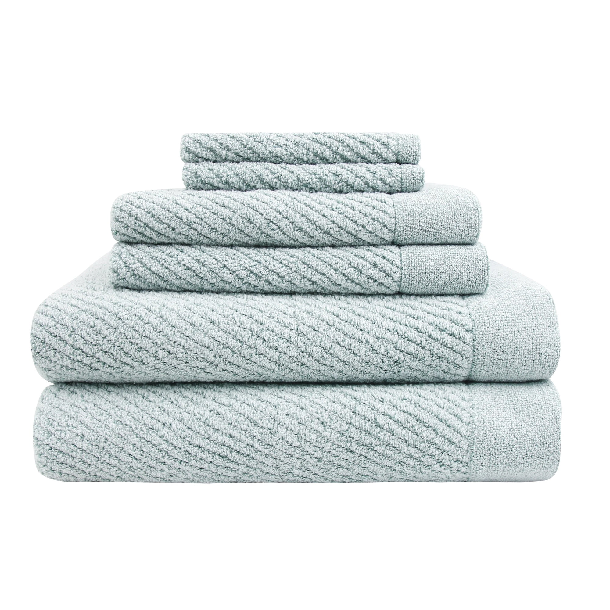 Fabreware FBT-010-E-7 Ether Cotton Yarn-Bath Towel- 6pc
