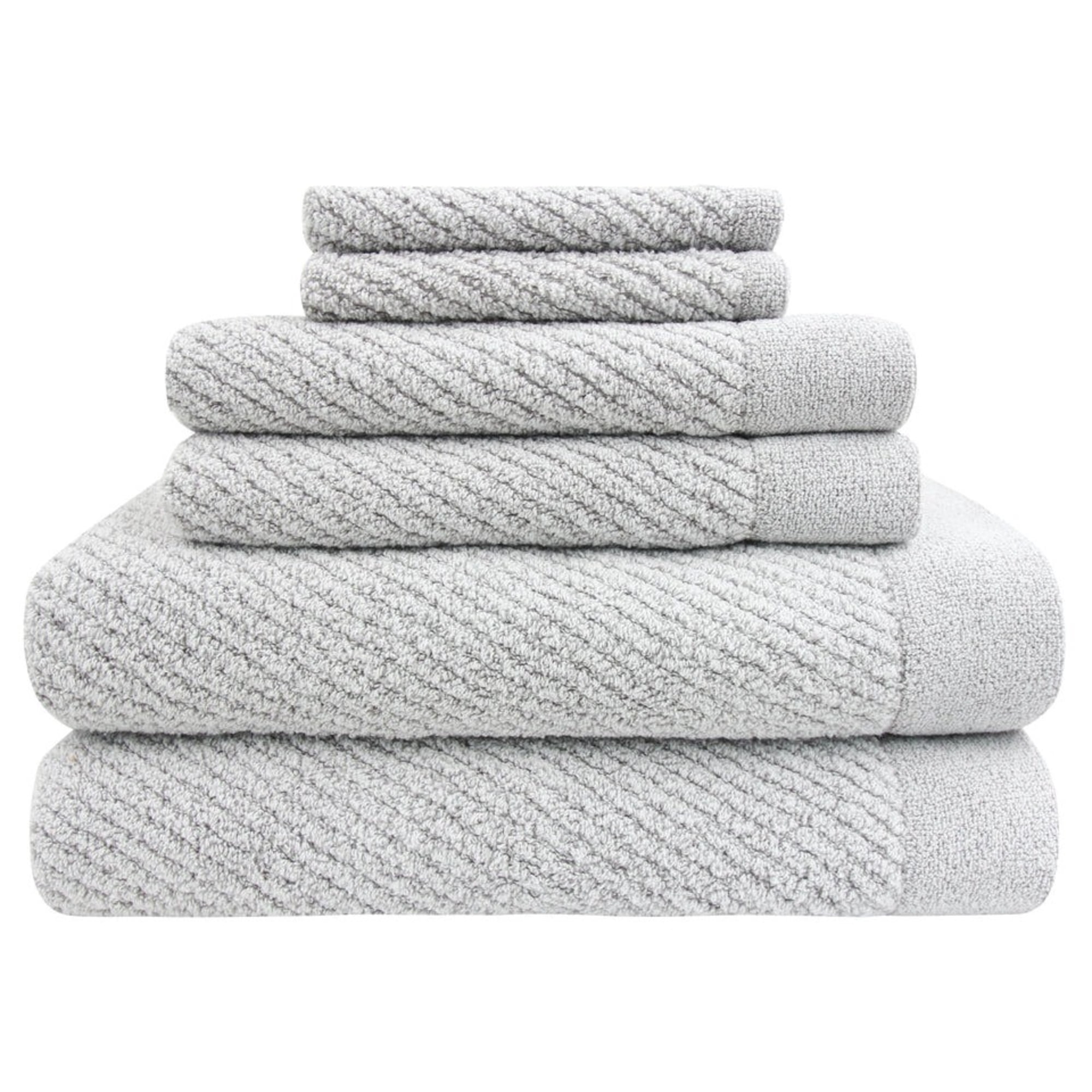 Fabreware FBT-010-MC-7 Micro Chip Cotton Yarn-Bath Towel- 6pc