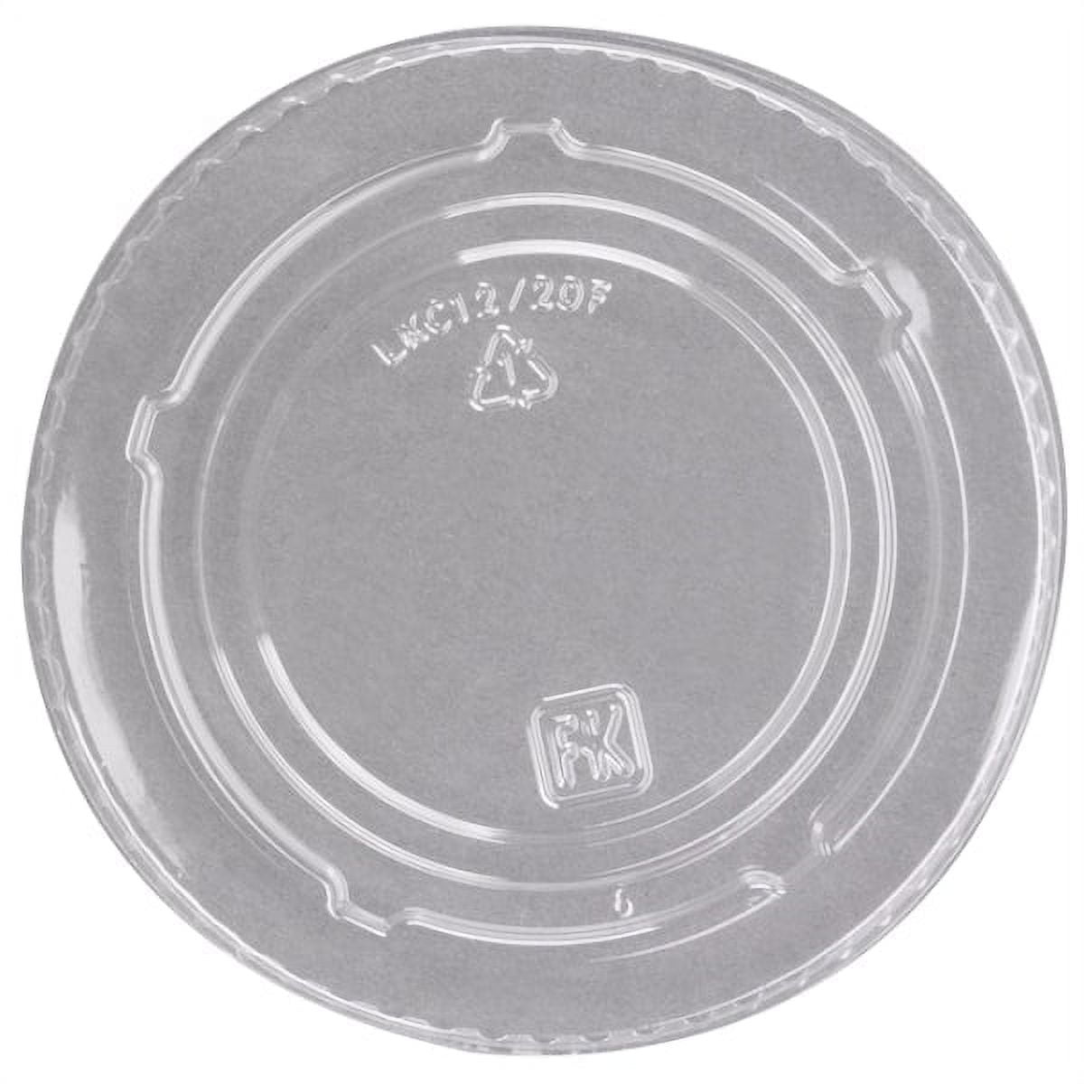 Fabri-Kal 9508056 Alur Clear Flat Lid - 1000 / CS