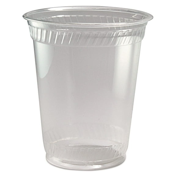 Fabri-Kal Greenware Cold Drink Cups, Clear, 12/14 oz Squat, 1,000/Carton -FABGC12S