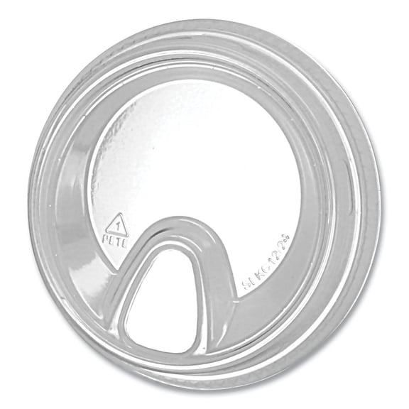 Fabri-Kal Greenware Cold Drink Lids, Sip Lid, Fits 12 oz to 24 oz Cups, Clear, 1,000/Carton