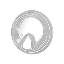 Fabri-Kal Greenware Cold Drink Lids, Sip Lid, Fits 12 oz to 24 oz Cups, Clear, 1,000/Carton