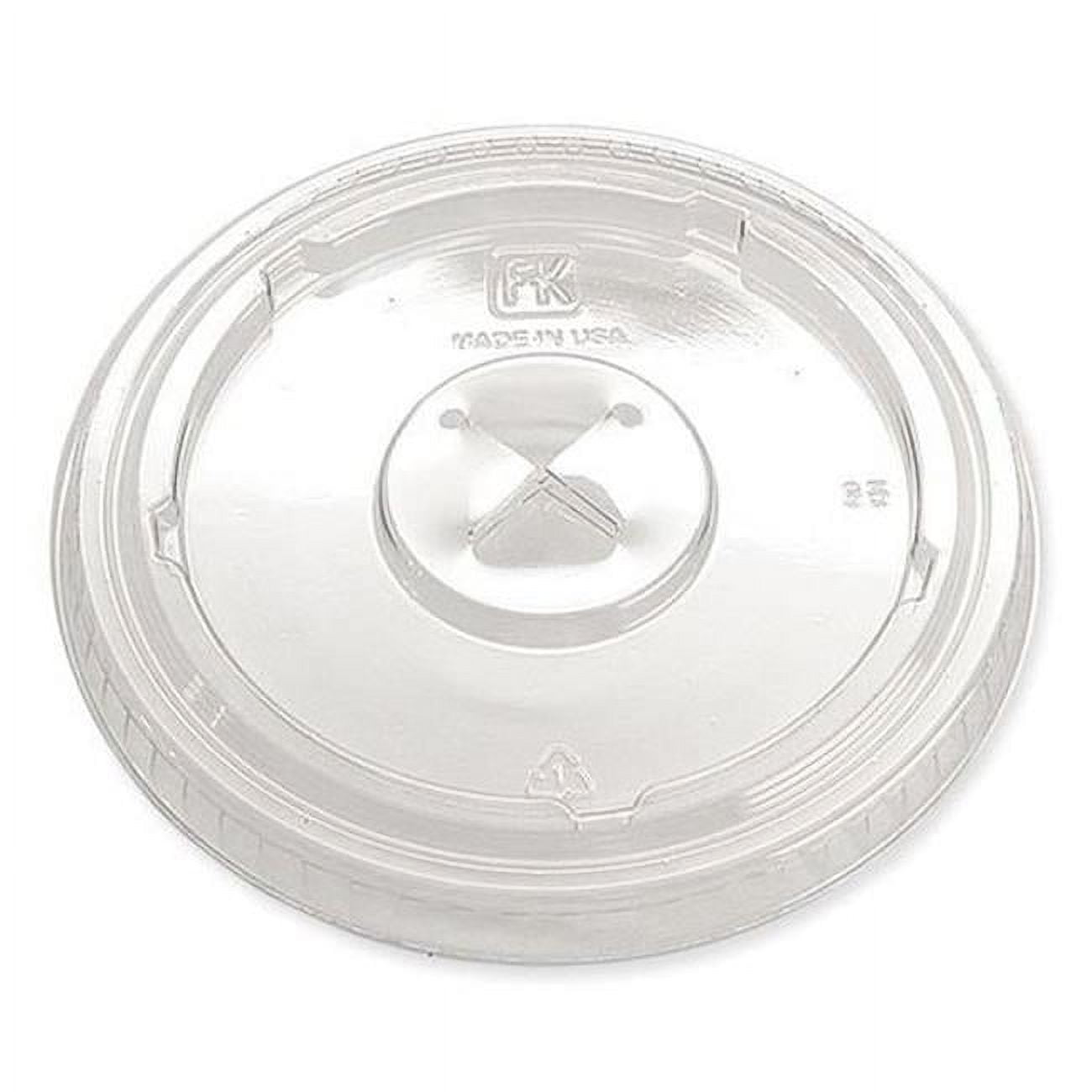 FabriKal LKC1220FX XSlot Greenware Cold Drink Lids Fits 12 oz. to 20