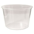 thumbnail image 1 of Fabri-Kal Microwavable Deli Containers, 16 oz, Clear, 500/Carton -FABPK16SC, 1 of 3