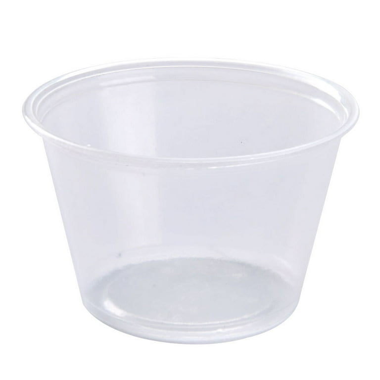 Choice Clear Plastic Souffle Cup / Portion Cup - 2 oz. - 2500/Case