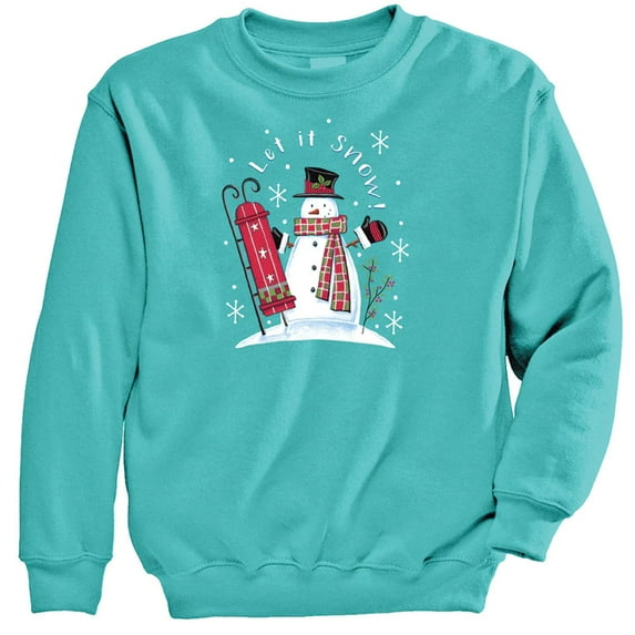 Fabri-Tech Let It Snow Screenprint Sweatshirt - 2XL